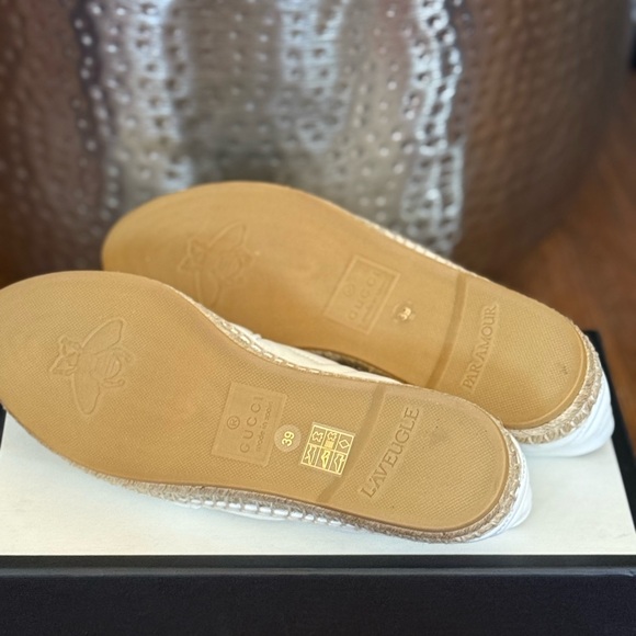 Gucci Espadrille white double G Shoes - Picture 7 of 10